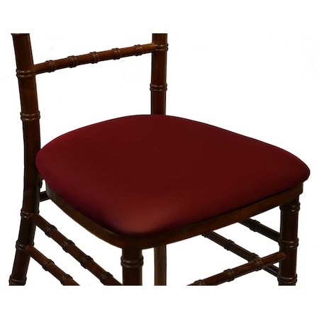 Atlas Commercial Products Spandex Chiavari Cushion Cover, Maroon SP-CCC-19